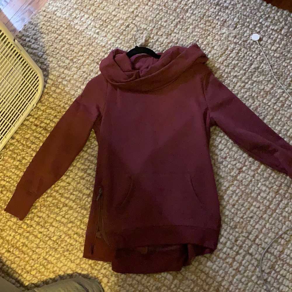 Maroon hoodie